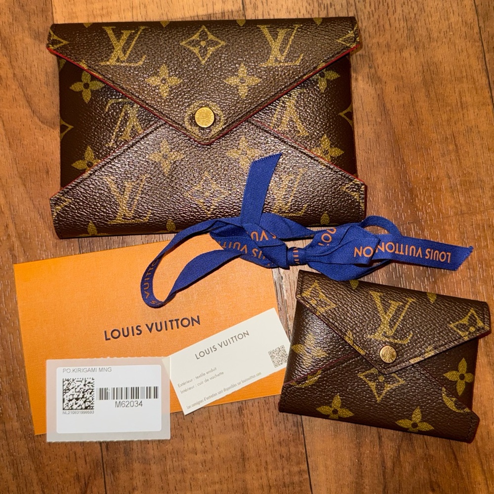 Louis Vuitton Kirigami pouches small and medium authentic